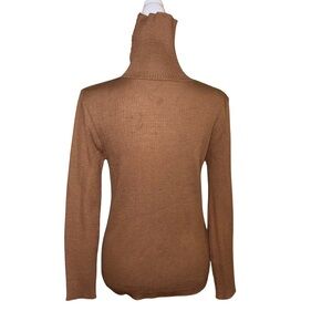 Vintage Lord & Taylor The Man’s Shop Camel Ribbed Turtleneck | USA Made | M